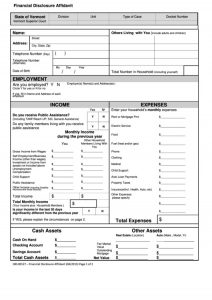 Final disclosure document