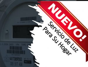Nuevo Servicio de Luz Residencial
