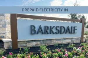 Prepaid electricity in Barksdale Texas