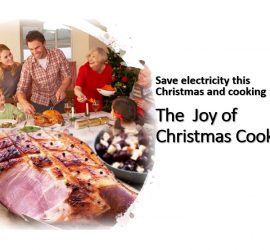 Save electricity this Christmas and cooking